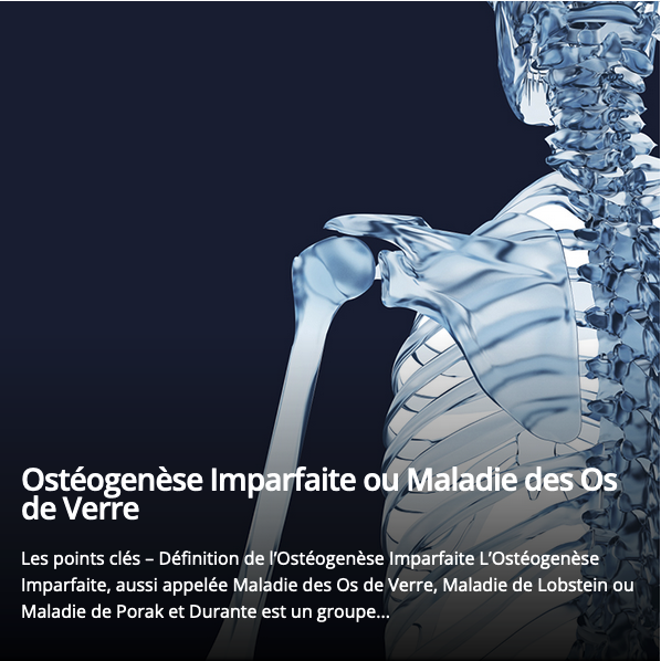Image Rare à l'écoute Ostéogenèse imparfaite