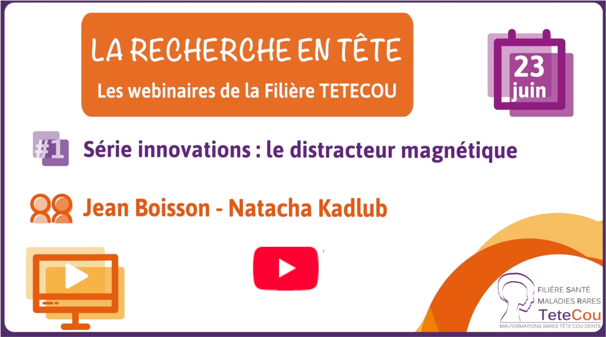 Image replay webinaire recherche innovation 1 - Le distracteur magnetique