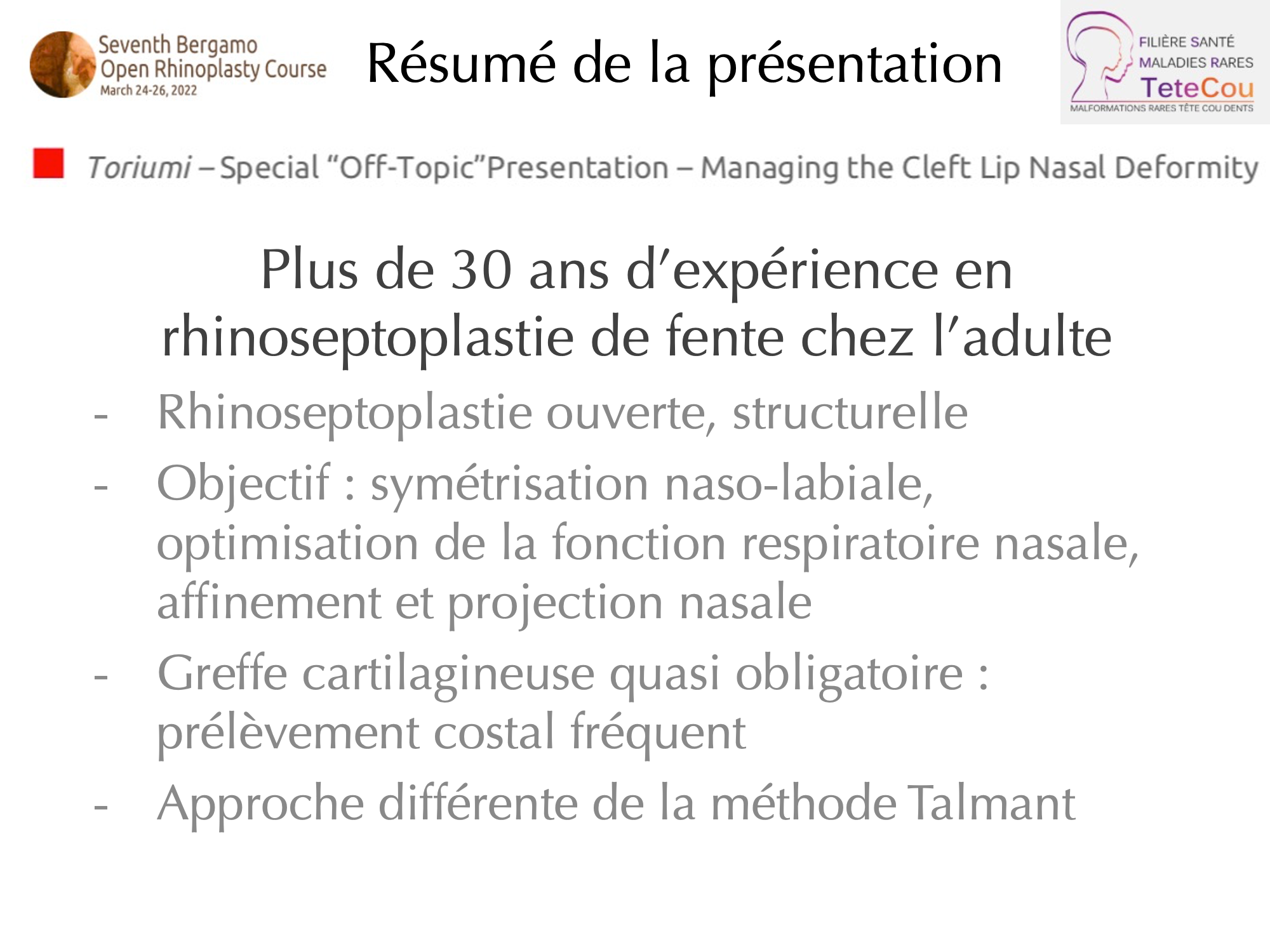 Image Retour JB Caruhel Bergamo rhinoplasty course 6